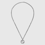 Gucci Women Interlocking G Necklace in Silver