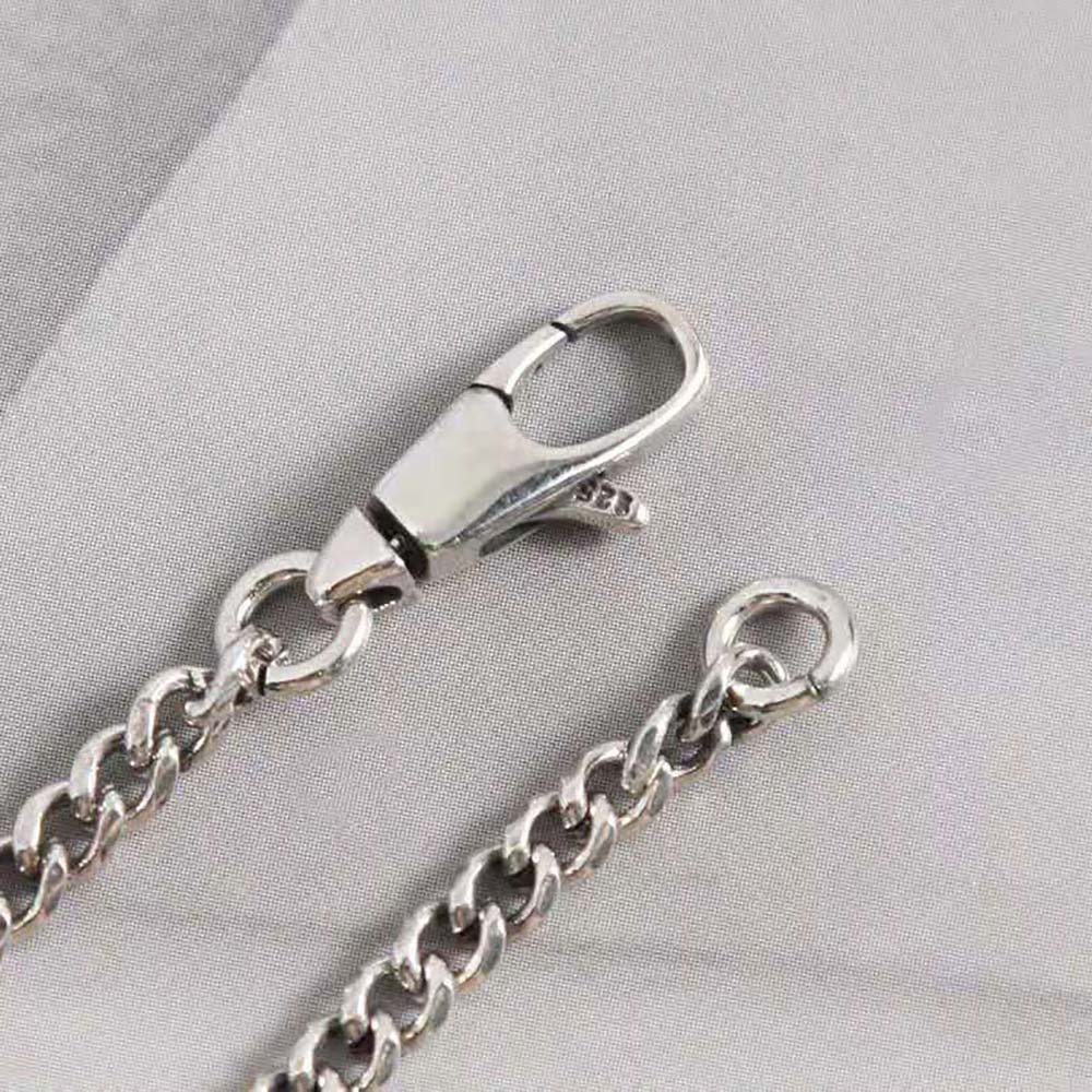 Gucci Women Interlocking G Necklace in Silver (8)