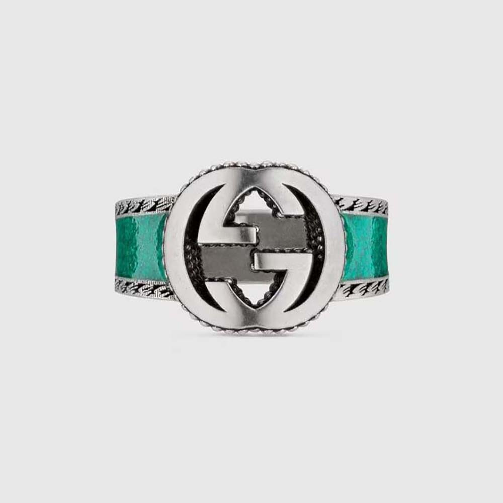 Gucci Women Ring with Interlocking G in Silver (1)