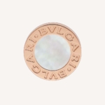 Bulgari BVLGARI BVLGARI 18 kt Rose Gold Single Stud Earring-White