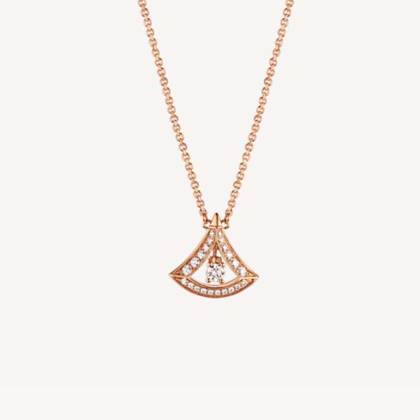 Bulgari DIVAS’ DREAM 18 kt Rose Gold Openwork Necklace (1)