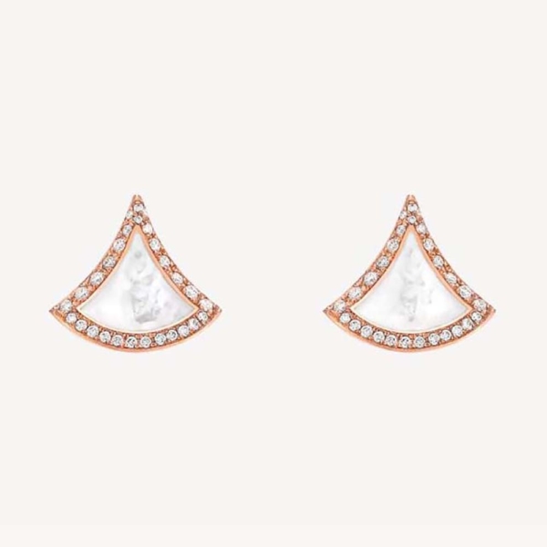Bulgari DIVAS’ DREAM Stud Earrings in 18 kt Rose Gold Set (1)
