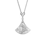 Bulgari DIVAS' DREAM necklace in 18 kt White Gold with Pendant Set