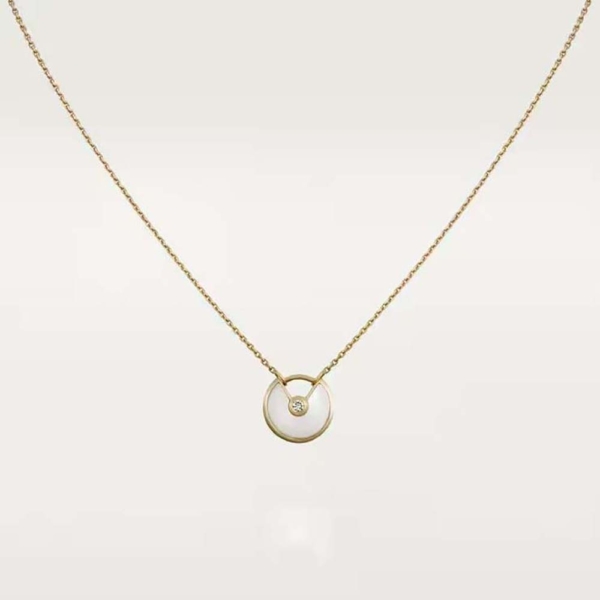 Cartier Women Amulette de Cartier Necklace XS Model 18K Yellow Gold (1)