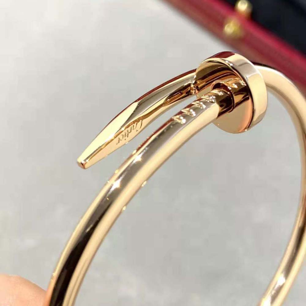 Cartier Women Juste Un Clou Bracelet Classic 18K Yellow Gold (3)