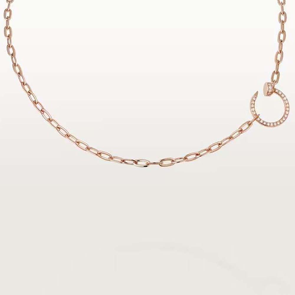 Cartier Women Juste un Clou Necklace 18K Rose Gold (1)