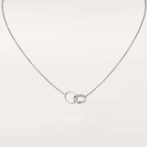 Cartier Women LOVE Necklace 18K White Gold (1)