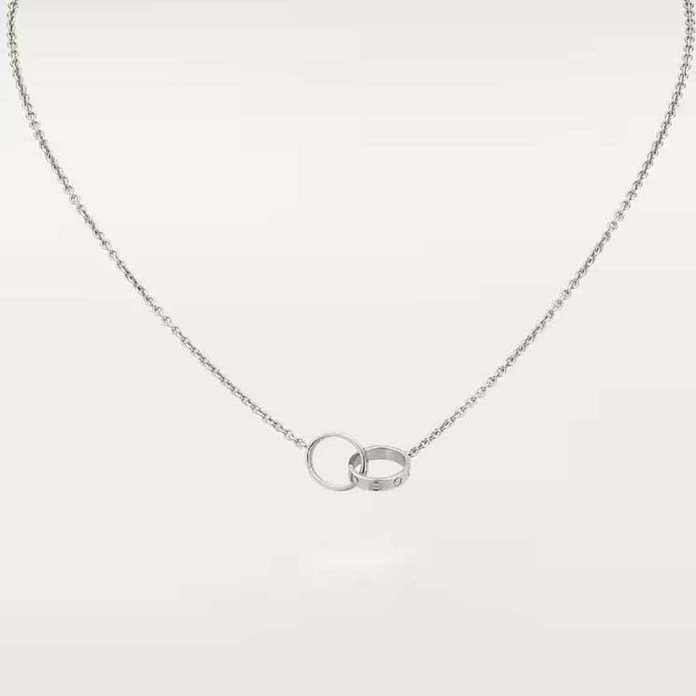 Cartier Women LOVE Necklace 18K White Gold