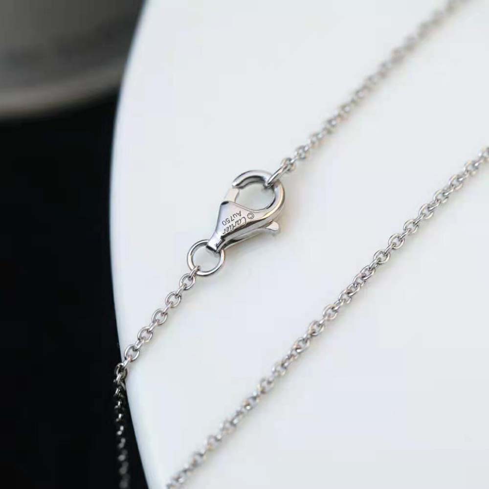 Cartier Women LOVE Necklace 18K White Gold (4)