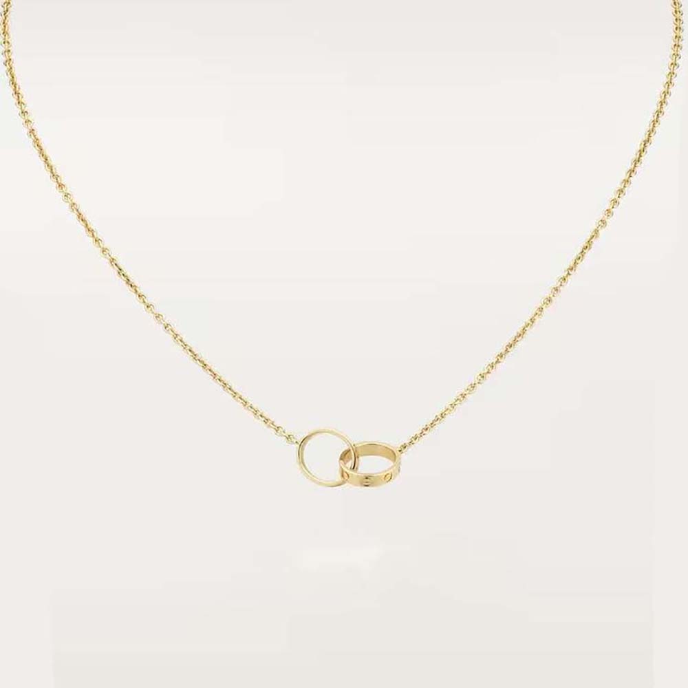 Cartier Women LOVE Necklace 18K Yellow Gold (1)