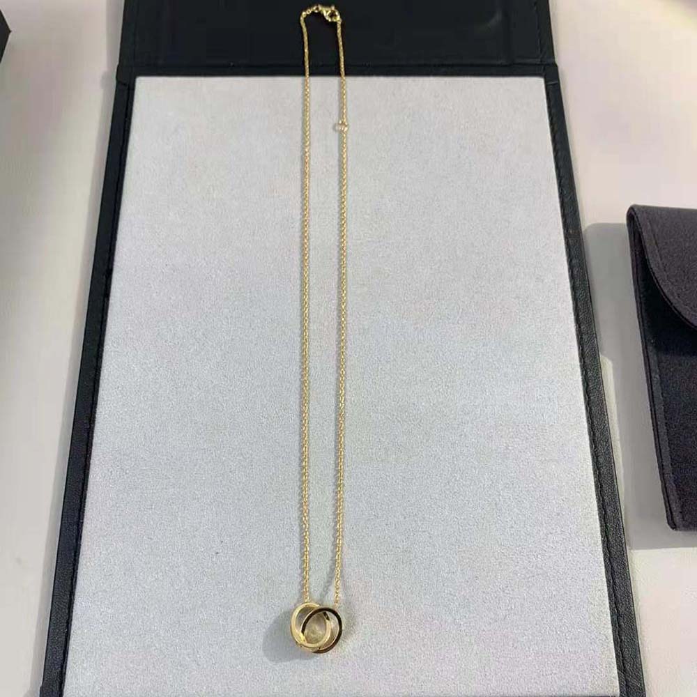 Cartier Women LOVE Necklace 18K Yellow Gold (2)