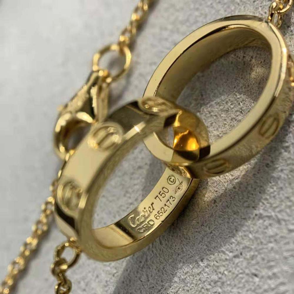 Cartier Women LOVE Necklace 18K Yellow Gold (5)