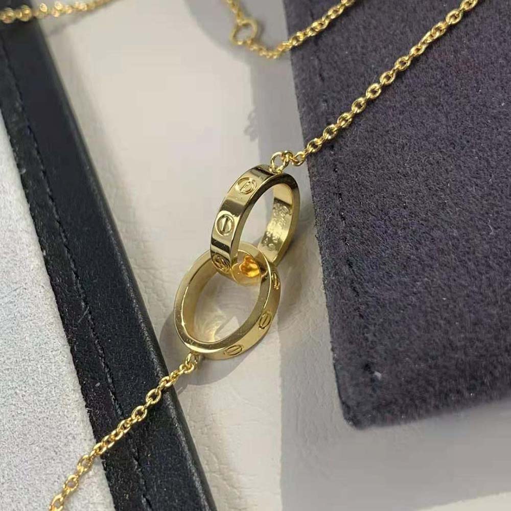 Cartier Women LOVE Necklace 18K Yellow Gold (8)