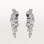 Cartier Women Les Oiseaux Libérés Earrings White Gold