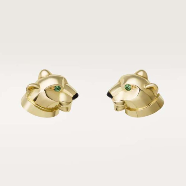 Cartier Women Panthère De Cartier Earrings 18K Yellow Gold (1)