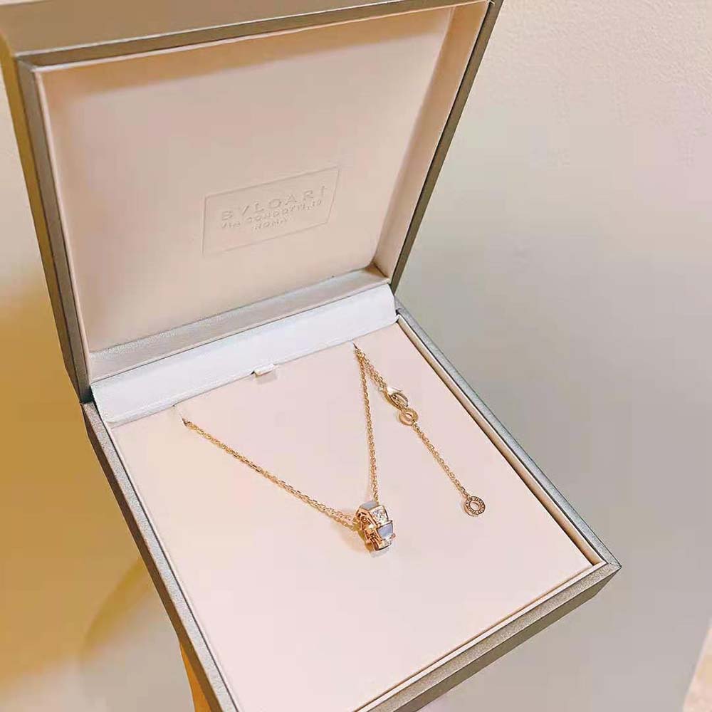 Bulgari Serpenti Viper 18 kt Rose Gold Necklace Set (7)