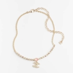 Chanel Women Necklace in Metal, Glass Pearls & Strass