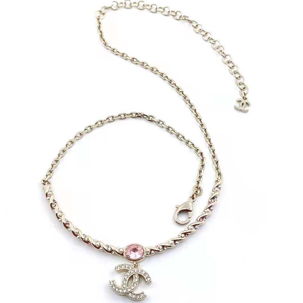 Chanel Women Necklace in Metal, Glass Pearls & Strass (6)
