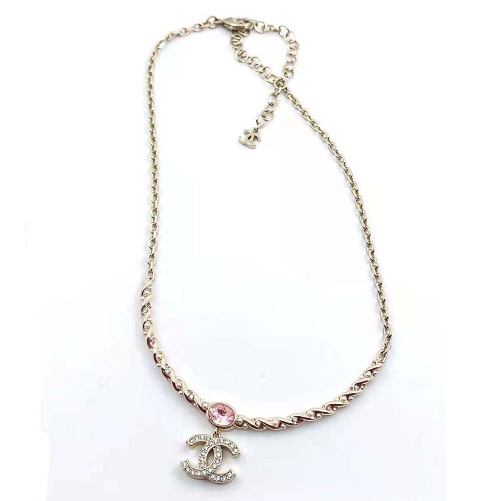 Chanel Women Necklace in Metal, Glass Pearls & Strass (7)
