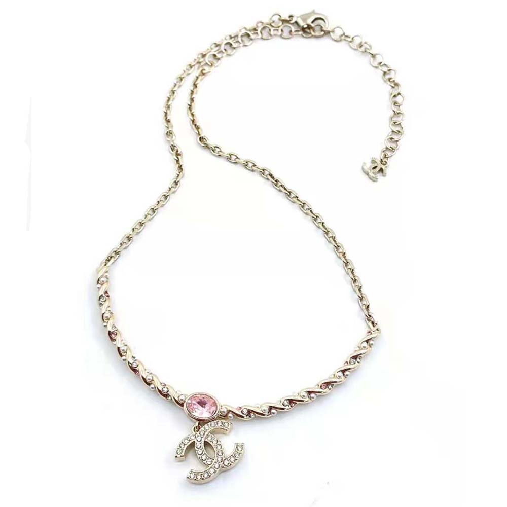 Chanel Women Necklace in Metal, Glass Pearls & Strass (8)