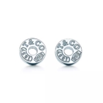 Tiffany 1837® Circle Earrings in Sterling Silver