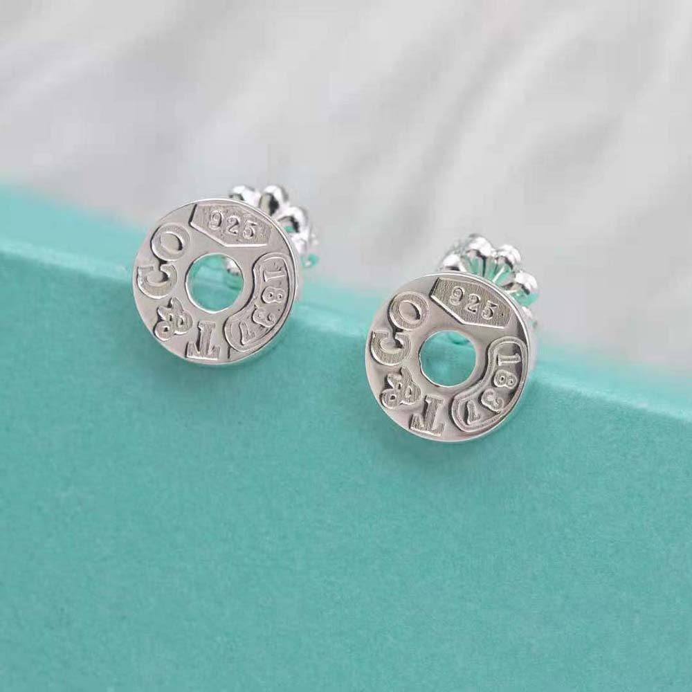 Tiffany 1837® Circle Earrings in Sterling Silver (2)