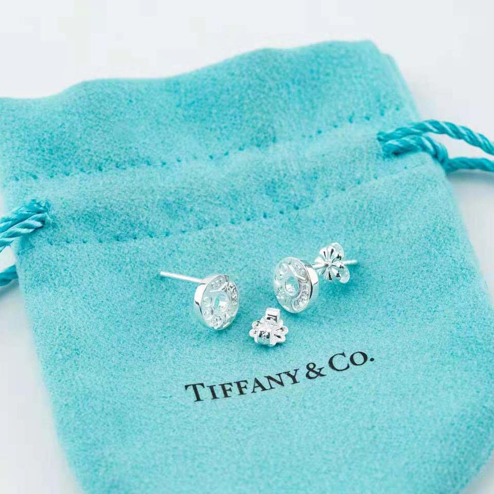 Tiffany 1837® Circle Earrings in Sterling Silver (3)