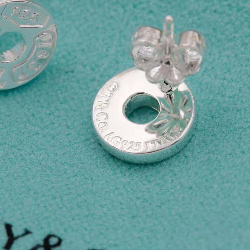 Tiffany 1837® Circle Earrings in Sterling Silver (5)