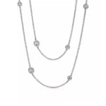 Tiffany Diamonds by the Yard® Sprinkle Necklace in Platinum with Diamonds