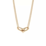 Tiffany HardWear Double Link Pendant in 18k Gold