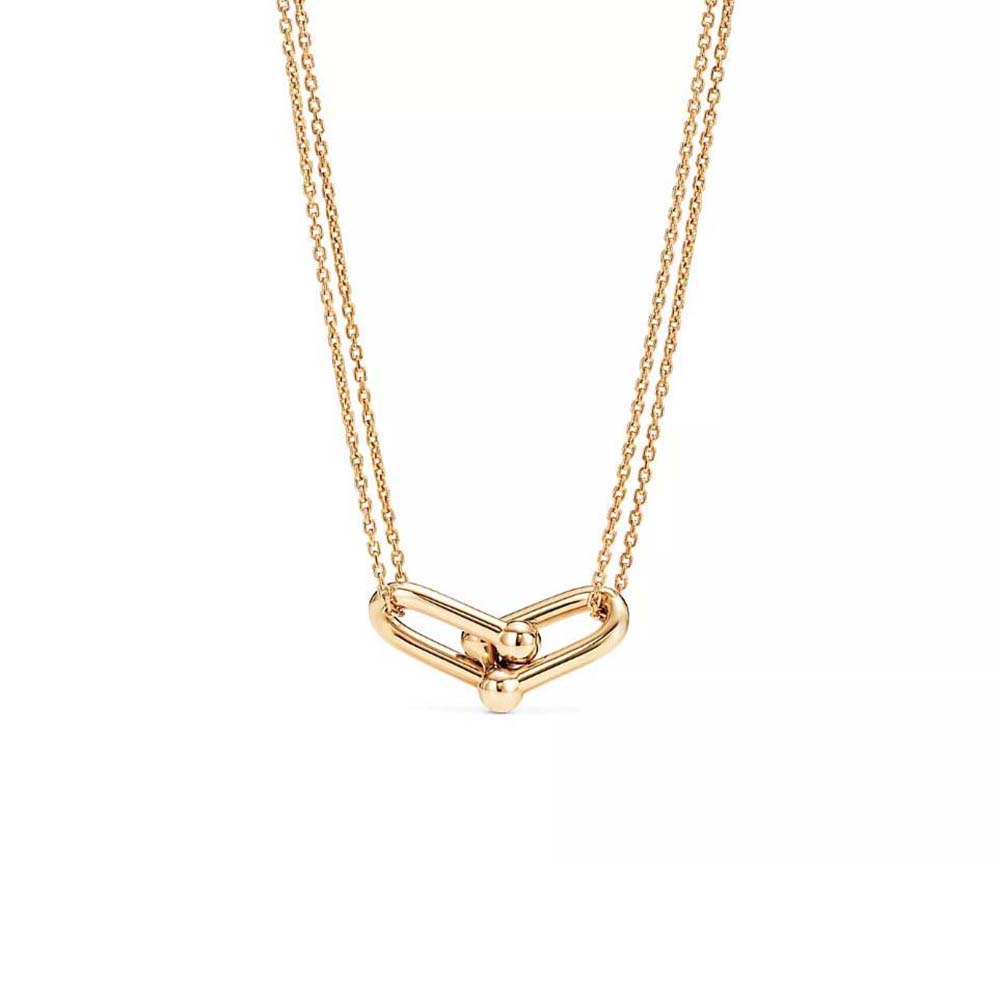 Tiffany HardWear Double Link Pendant in 18k Gold (1)