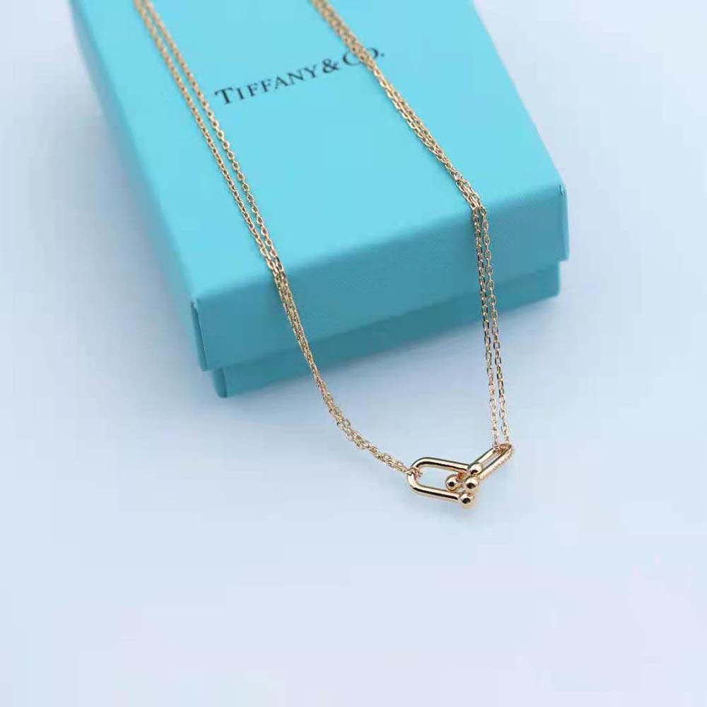 Tiffany HardWear Double Link Pendant in 18k Gold (4)