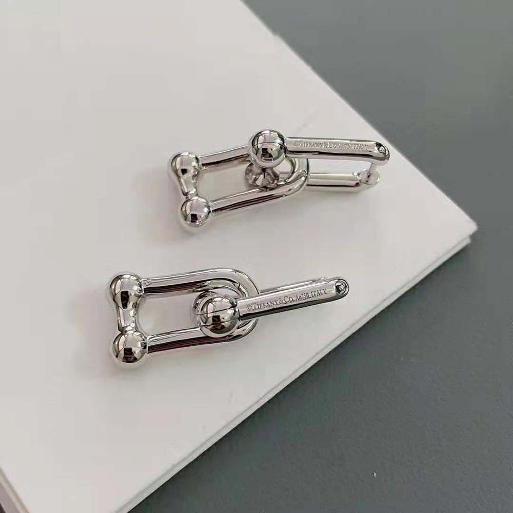 Tiffany HardWear Large Link Earrings in Sterling Silver (4)
