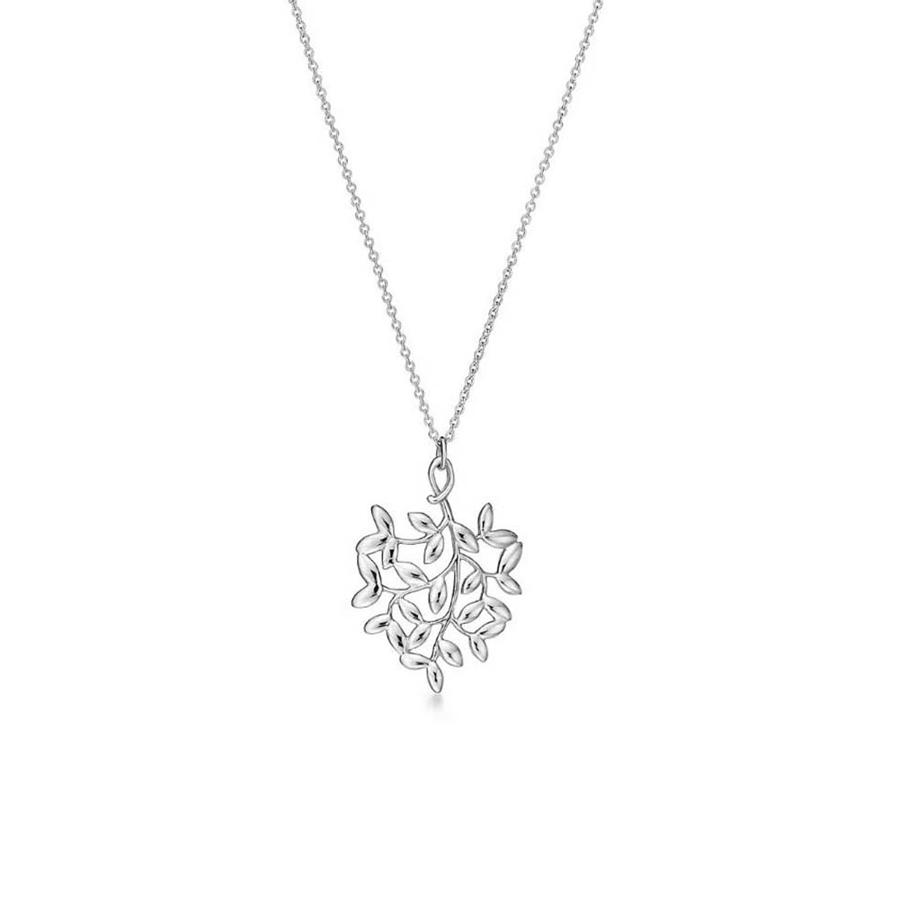 Tiffany Paloma Picasso® Olive Leaf Pendant in Sterling Silver (1)