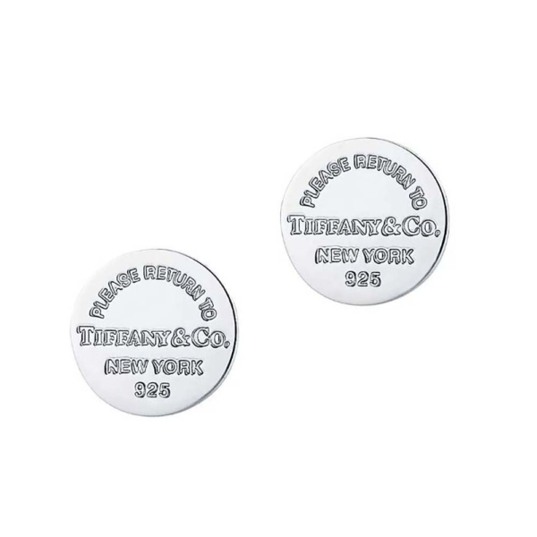 Tiffany Return to Tiffany® Circle Stud Earrings in Silver (1)