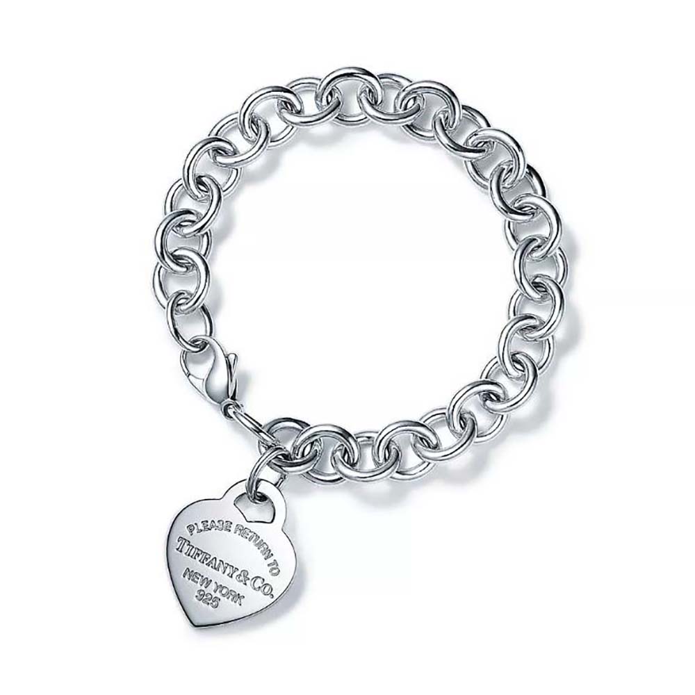 Tiffany Return to Tiffany® Heart Tag Charm Bracelet in Sterling silver