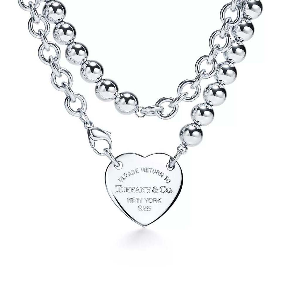 Tiffany Return to Tiffany® Heart Tag Wrap Necklace (1)