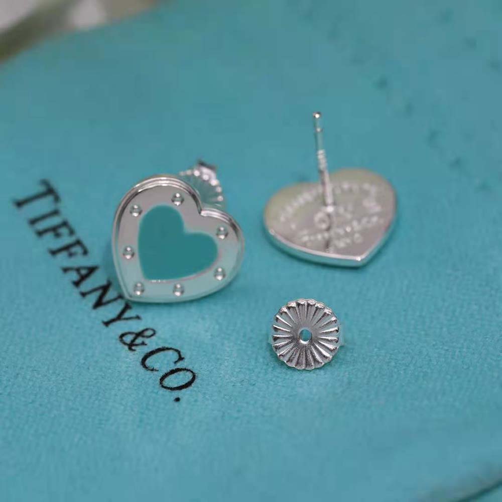 Tiffany Return to Tiffany® Love Tiffany Blue® Heart Earrings in Silver (2)