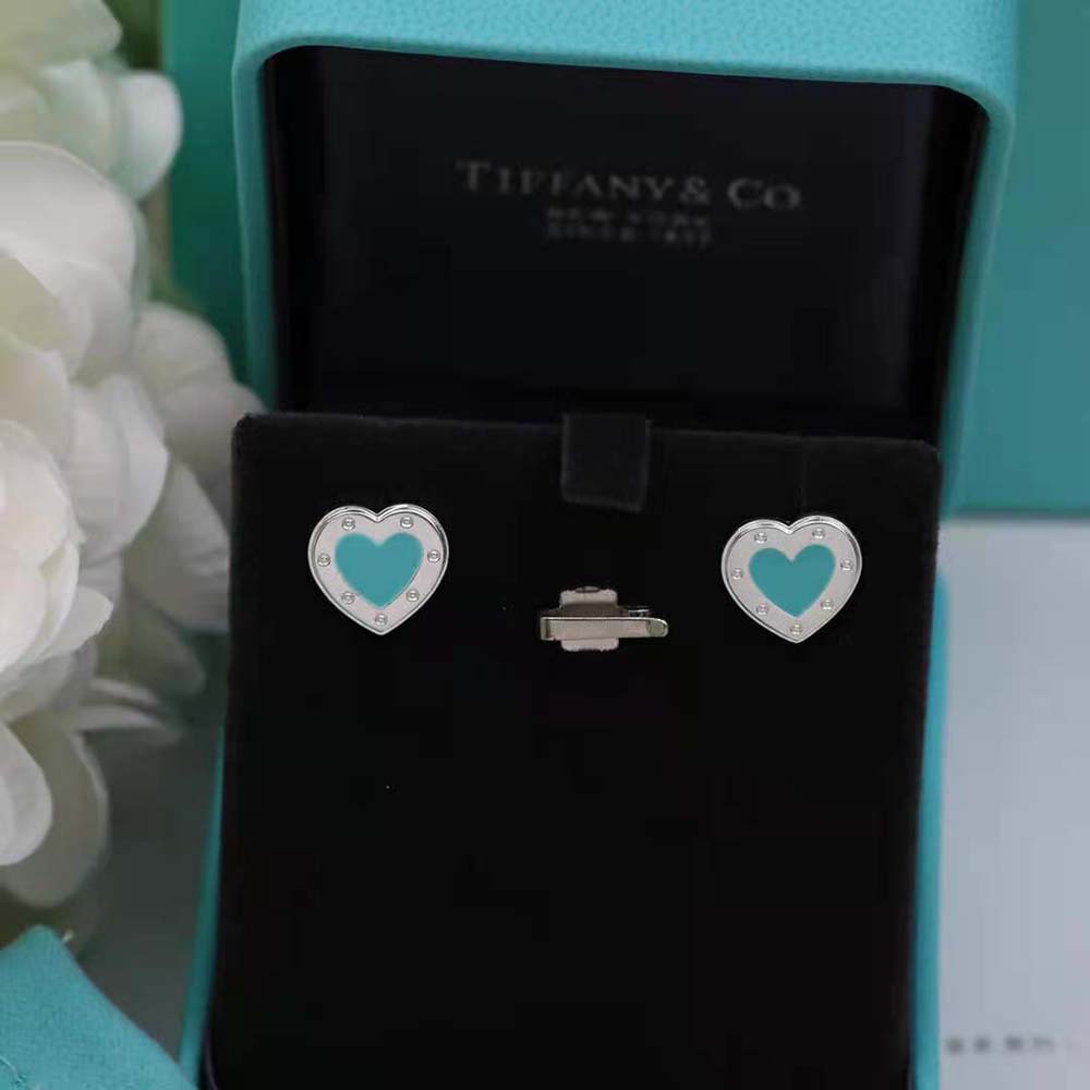 Tiffany Return to Tiffany® Love Tiffany Blue® Heart Earrings in Silver (5)