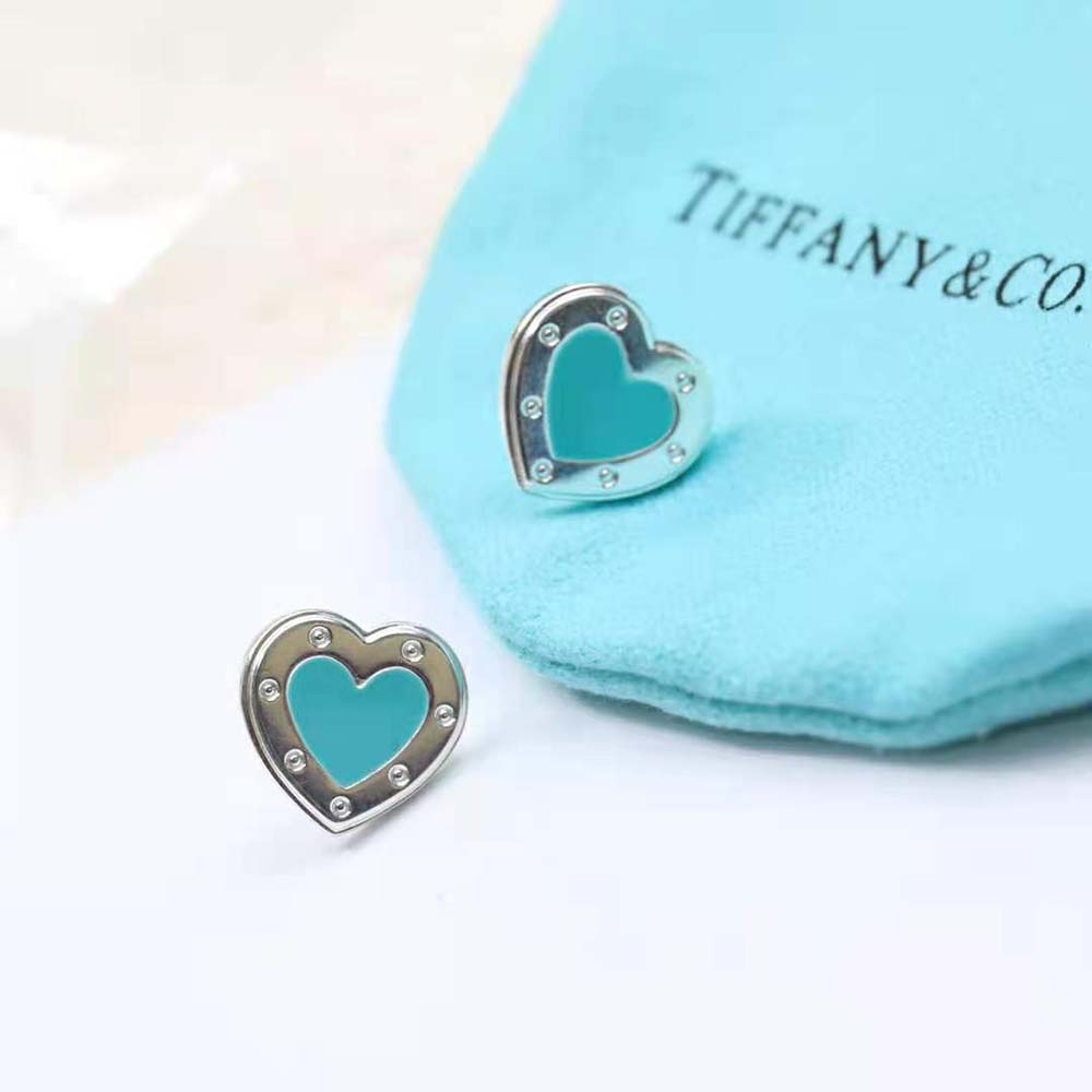 Tiffany Return to Tiffany® Love Tiffany Blue® Heart Earrings in Silver (7)