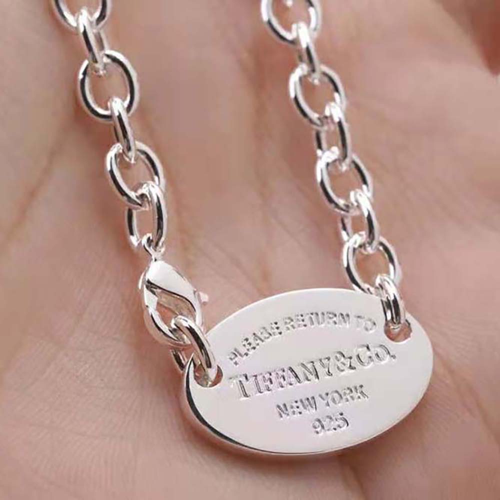 Tiffany Return to Tiffany® Oval Tag Necklace in Sterling Silver (3)