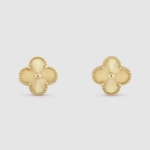 Van Cleef & Arpels Lady Vintage Alhambra Earrings in 18K Yellow Gold