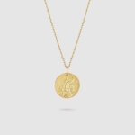 Van Cleef & Arpels Lady Zodiaque Medal Aquarii in 18K Yellow Gold