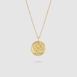 Van Cleef & Arpels Lady Zodiaque Medal Geminorum in 18K Yellow Gold
