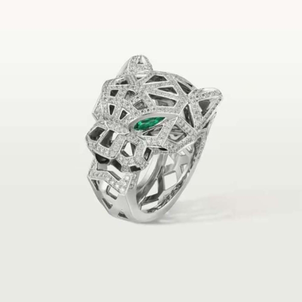 Cartier Women Panthère De Cartier Ring in 18K White Gold (1)