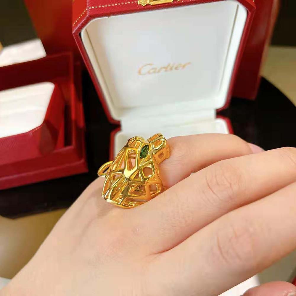 Cartier Women Panthère De Cartier Ring in Yellow Gold (2)