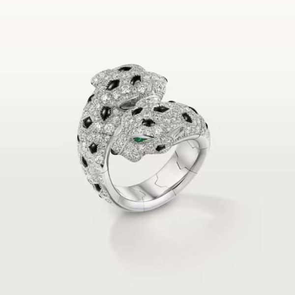 Cartier Women Panthère De Cartier Ring with 18K White Gold (1)