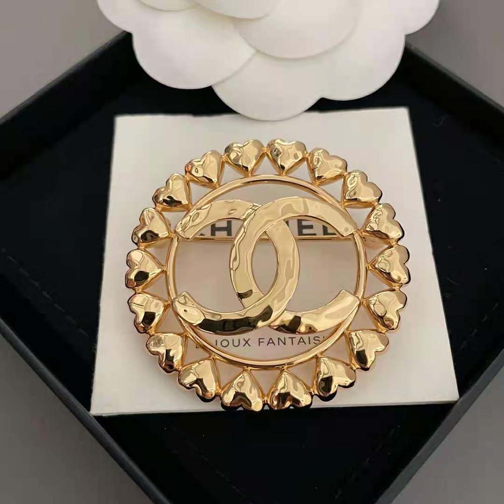 Chanel Women Brooch in Metal (4)