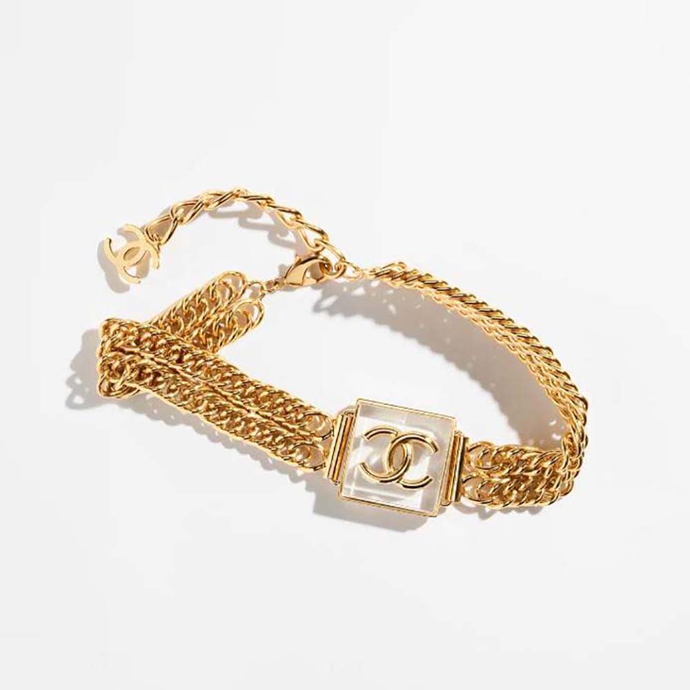 Chanel Women Choker in Metal & Resin (1)