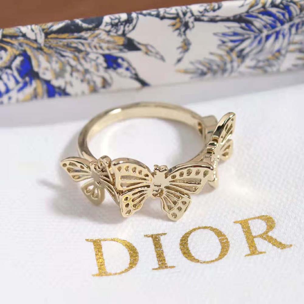Dior Women Métamorphose Ring Gold-Finish Metal (4)